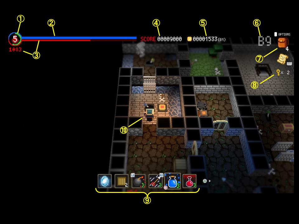 ダンジョンに捧ぐ墓標 攻略メモ 01 ゲームログブック