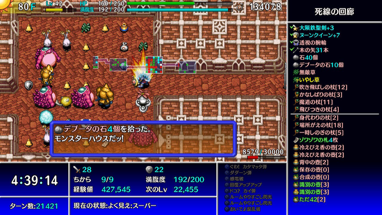 追加ダンジョン死線の回廊に挑戦 ゲームログブック