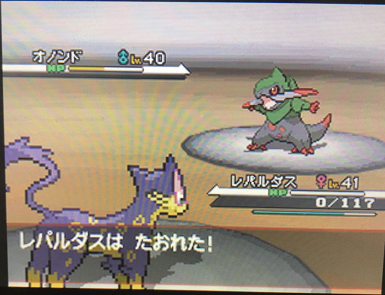 ポケットモンスターホワイト 8個目のバッジ ソウリュウジム戦 ゲームログブック