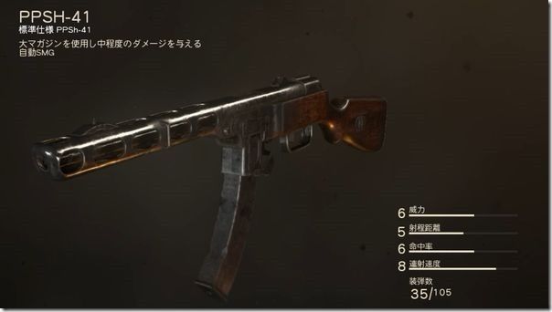 cod ww2 ppsh-41