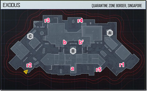 BO3 map Exdus point