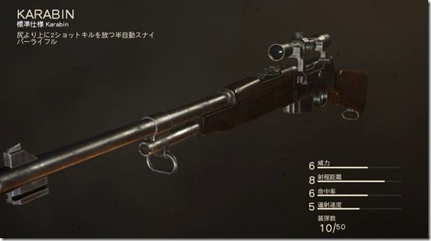 cod ww2 karabin