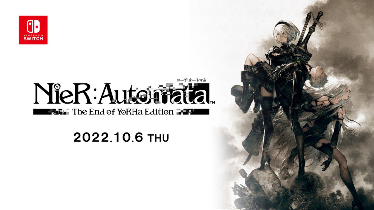 Switch「NieR: Automata EOY版」のTGSトレイラー公開