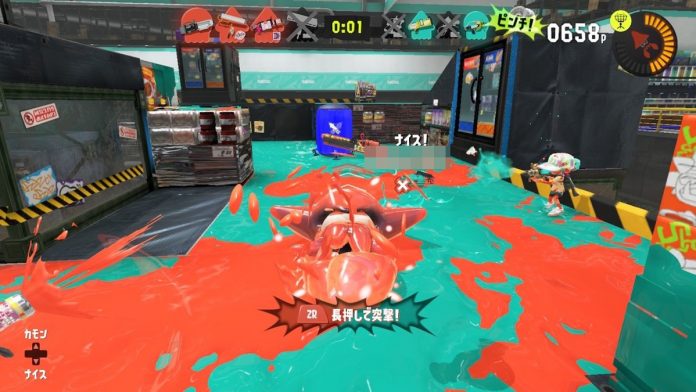 『スプラトゥーン3』で新スペシャルウェポン「テイオウイカ」がさっそく暴れる