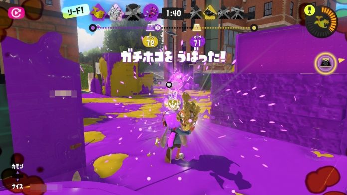 『スプラ3』アプデ後より、ガチホコバトルにルール無視の不具合発生中