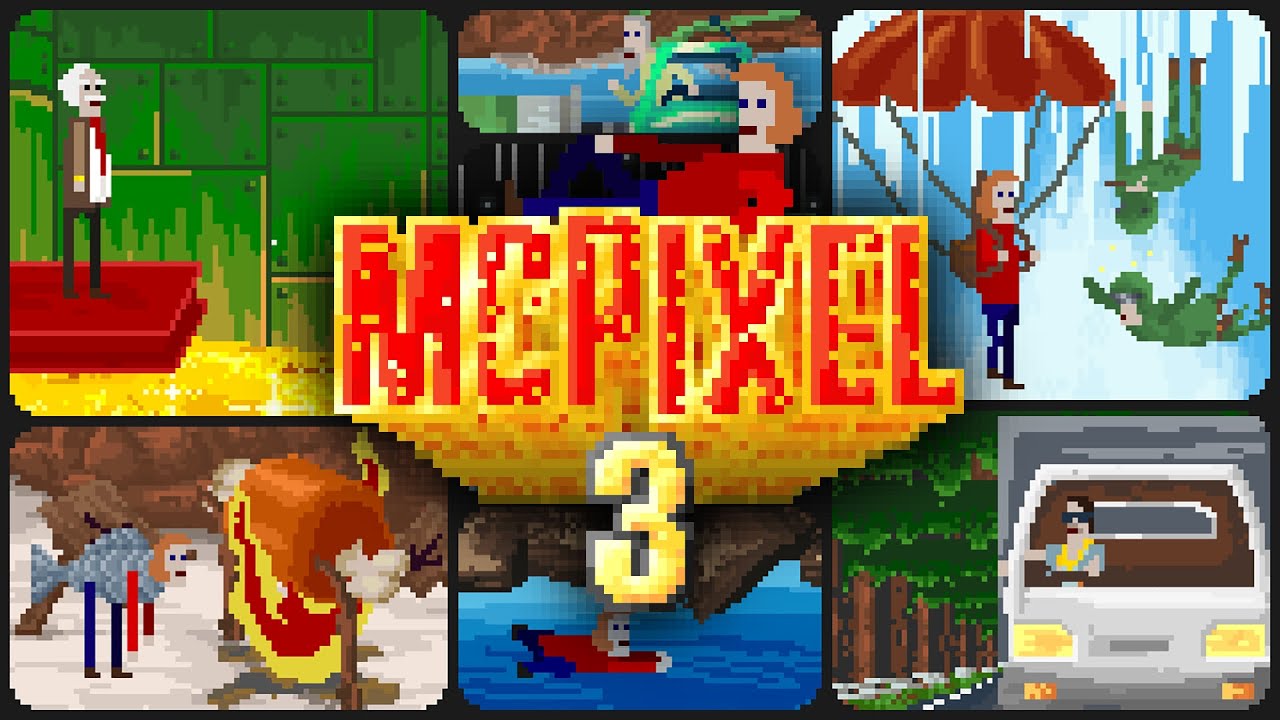 意味不明・状況打開ゲーム『McPixel 3』11月15日発売！