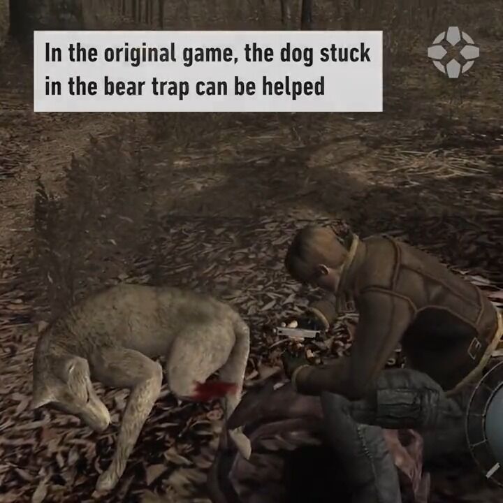 バイオハザード Re 4 罠にかかった犬 のリメイク版での姿に悲しむ人々 Game 速報