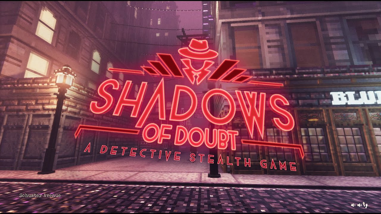 オープンワールドSF探偵ADV『Shadows of Doubt』2023年上旬配信