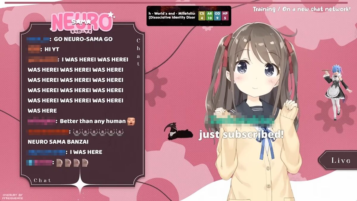 AIのVTuber「Neuro-sama」がTwitchからBAN処分に…