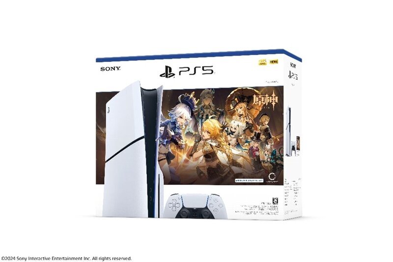 『原神』のデジタルコンテンツ付きPS5が数量限定で7月17日に発売！
