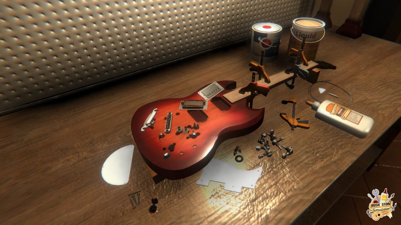 楽器メーカー経営シム『Music Store Simulator』正式発表！