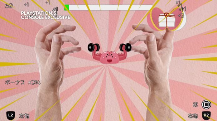 PS5独占・指鍛錬ゲーム『Finger Fitness』日本上陸