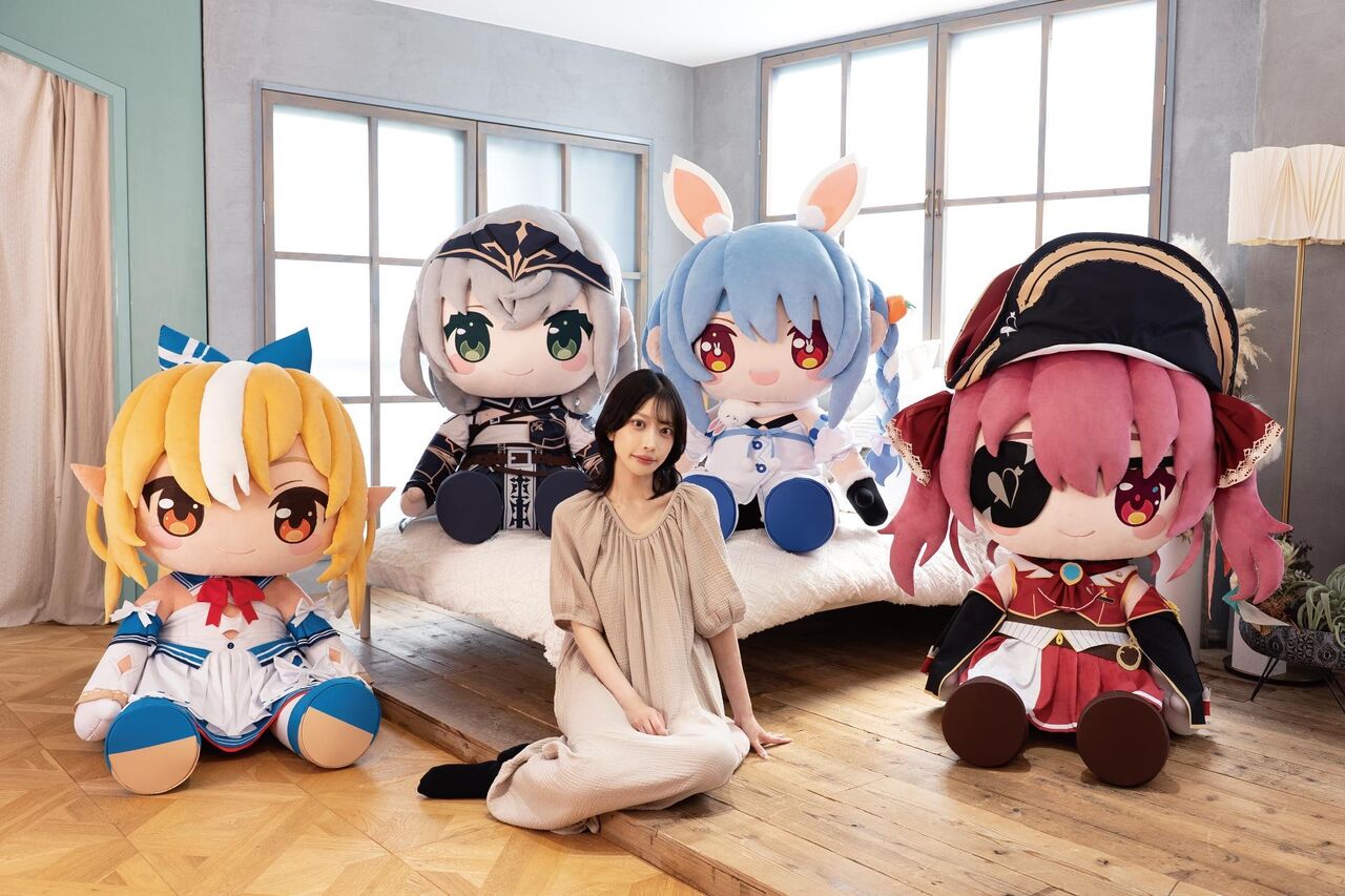 【朗報】ホロライブ3期生が等身大に！6万6000円で買える。超巨大な//////