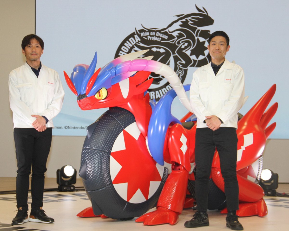 【コライドン】ポケモンが、本物のバイクに！世界のホンダやらかすｗ「痛車より痛い･･･」