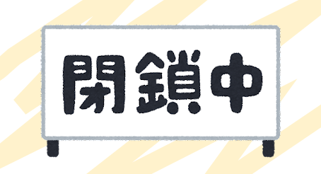 閉鎖中