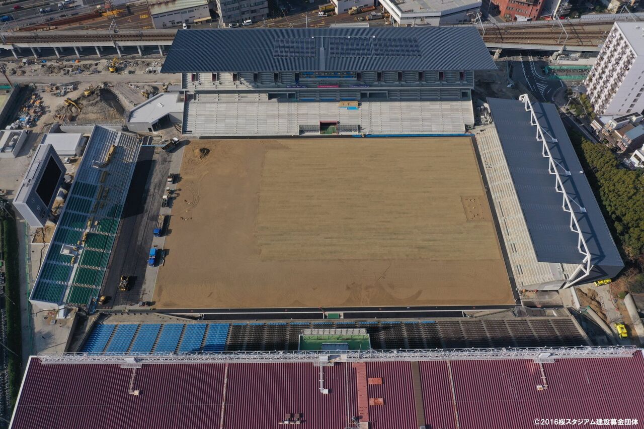 サッカー C大阪 新スタジアムこけら落としは 6 19 濃厚 現在改修中 3月に完成予定 スポまとめ