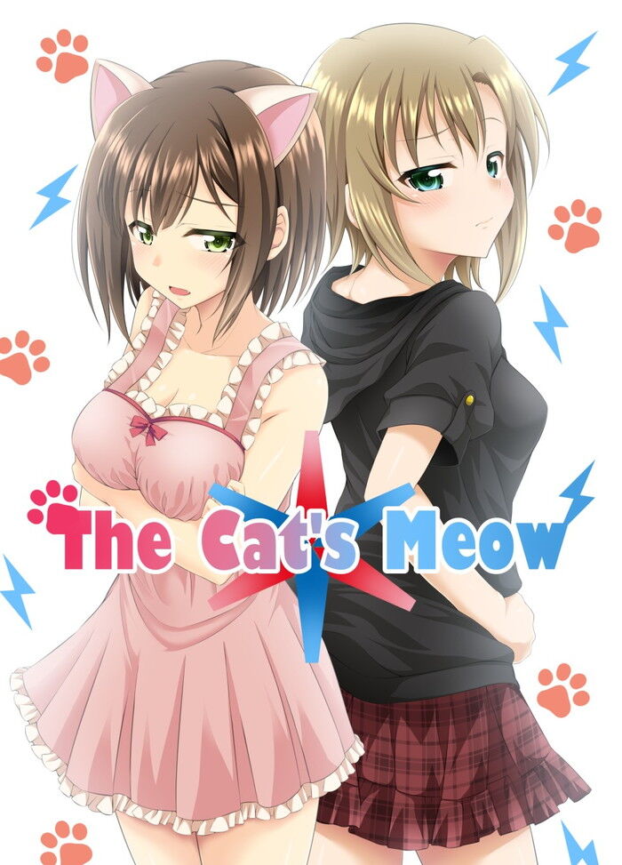 同人エロ漫画・裸エプロンでくちびるを重ねるイチャイチャ百合エッチ