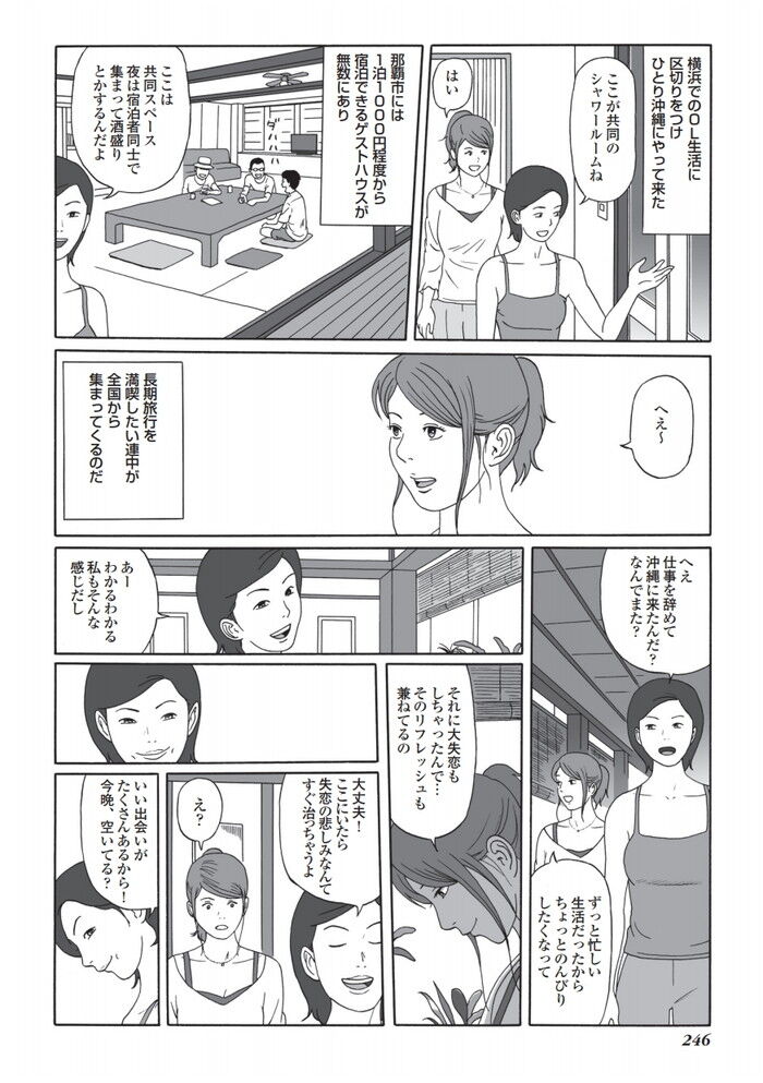 沖縄のゲストハウスエロ漫画