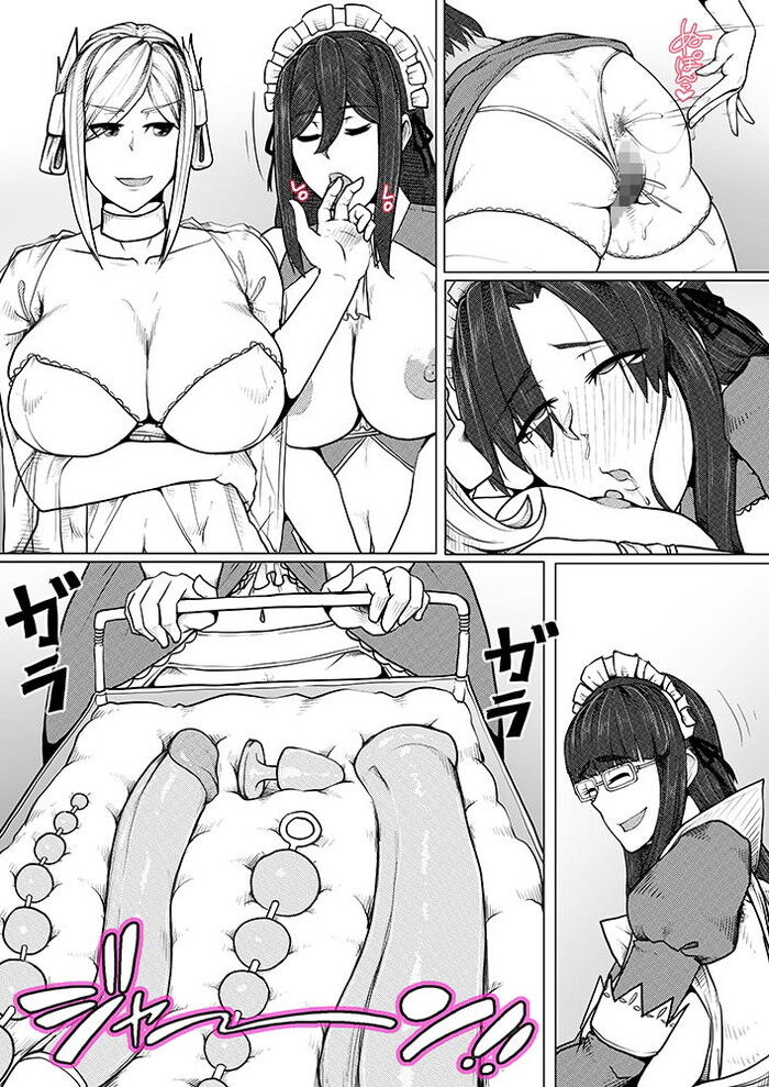 同人エロ漫画・百合妊娠するまで許さないイジメっ嬢様わからせ
