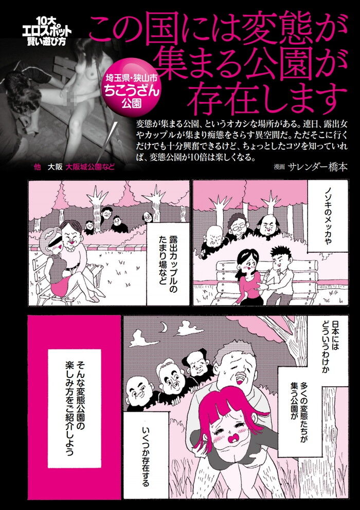 埼玉のエロスポット・露出カップルや変態が集まる公園｜大人の遊び体験ルポ