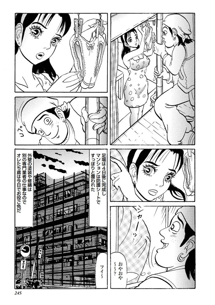 人妻OLの私生活を覗き見エロ漫画[245]