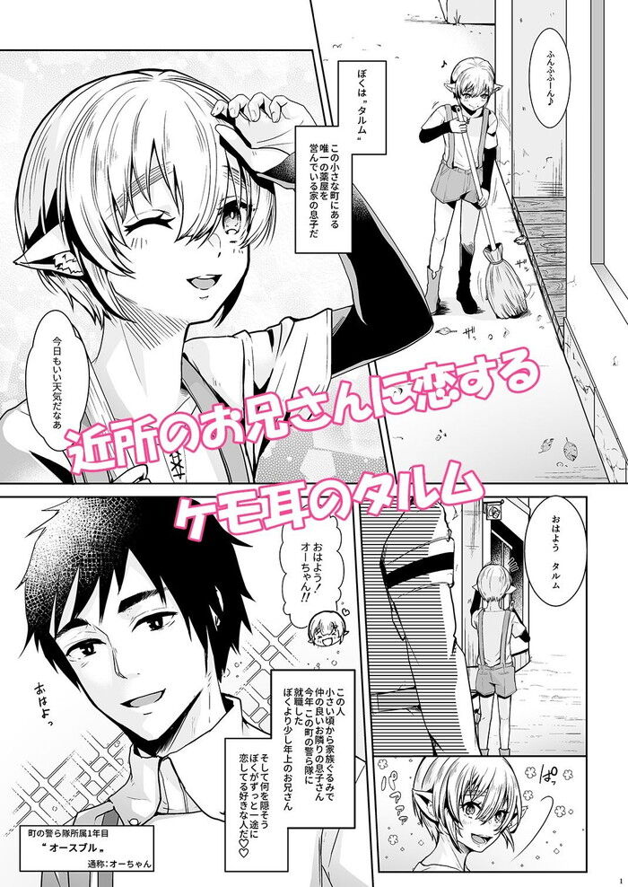同人エロ漫画・異世界オトコの娘雌堕ち調教中出し大乱交のトップ画像
