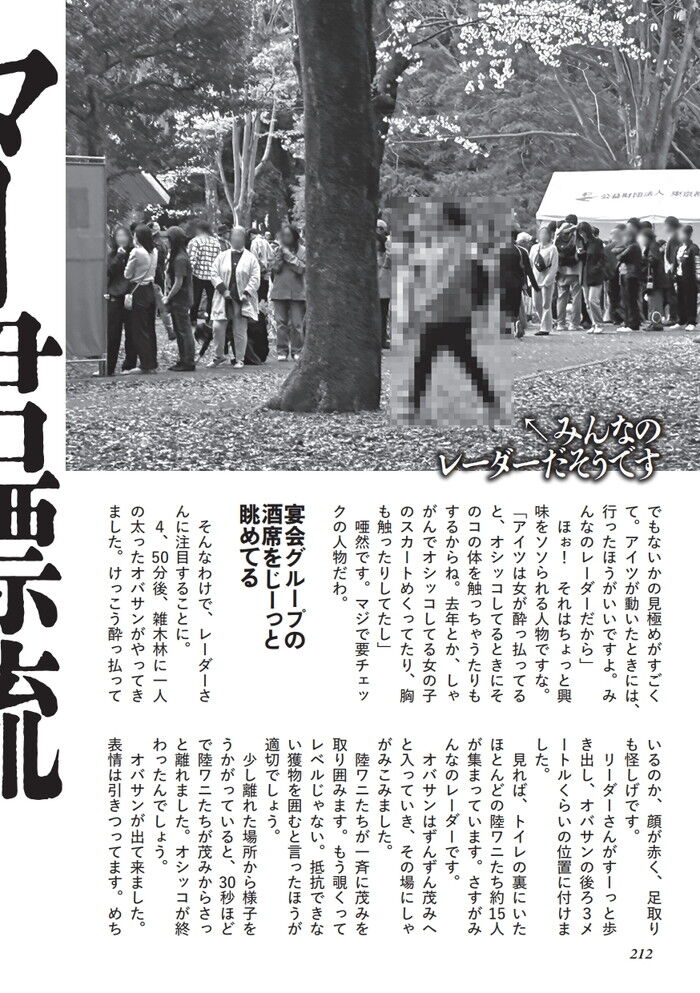 野ション覗きワニの生態