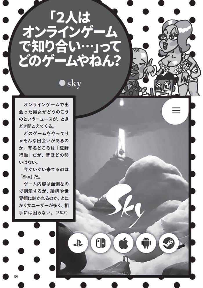 ２人はオンラインゲームで知り合いskyの出会い