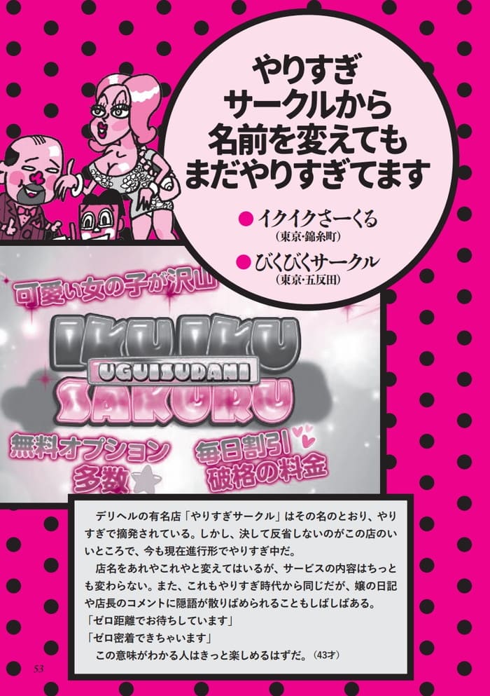 イクイクさーくる(錦糸町) びくびくサークル(五反田)デリヘルやりすぎサークルのゼロ密着