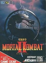 モータルコンバット2 究極神拳 アクレイムジャパン ゲームギア GG版