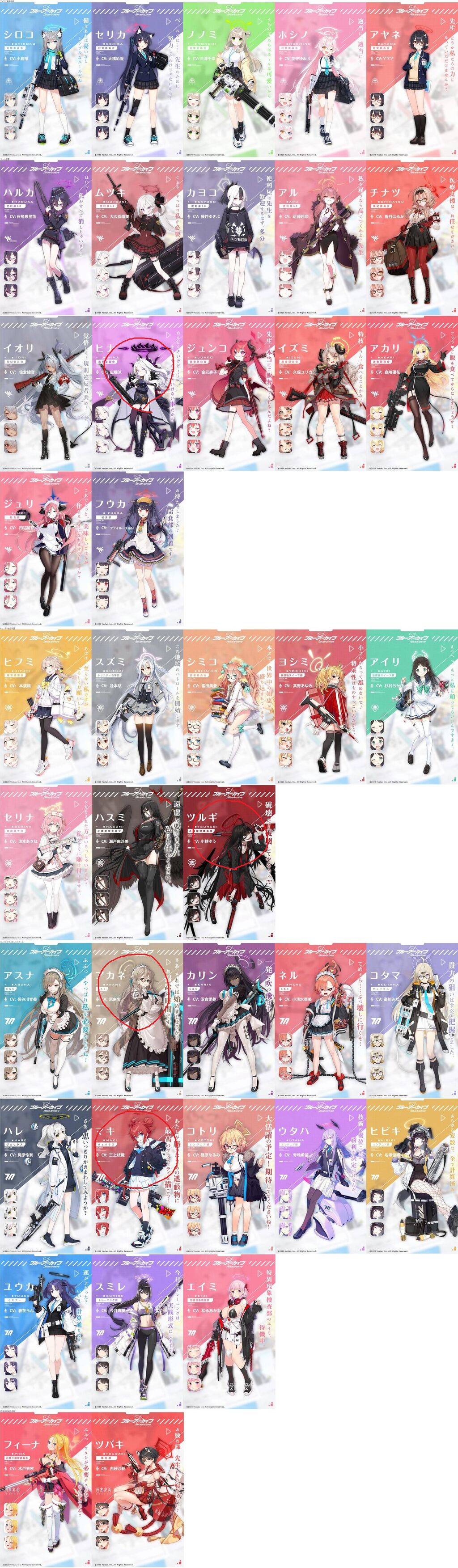 キャラ一覧画像 そして当たりはコイツ ブルアカ ブルアカニュース ブルーアーカイブ攻略まとめ キャラ一覧画像 そして当たりはコイツ ブルアカ ブルアカニュース ブルーアーカイブ攻略まとめ