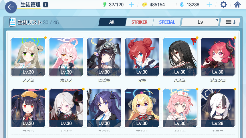 このメンツ以下のやつスレにいる？いねぇだろ【ブルアカ】