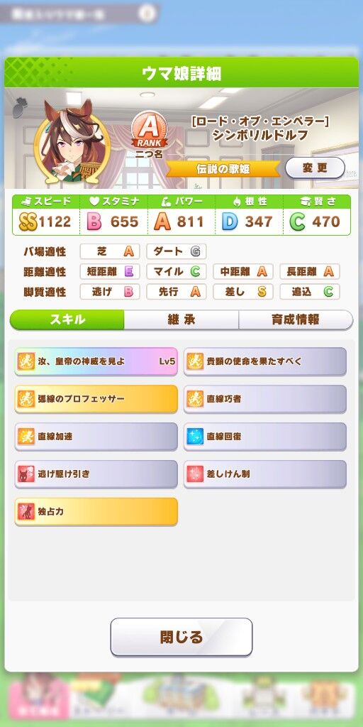 シンボリルドルフ ウマ娘攻略まとめステイヤー