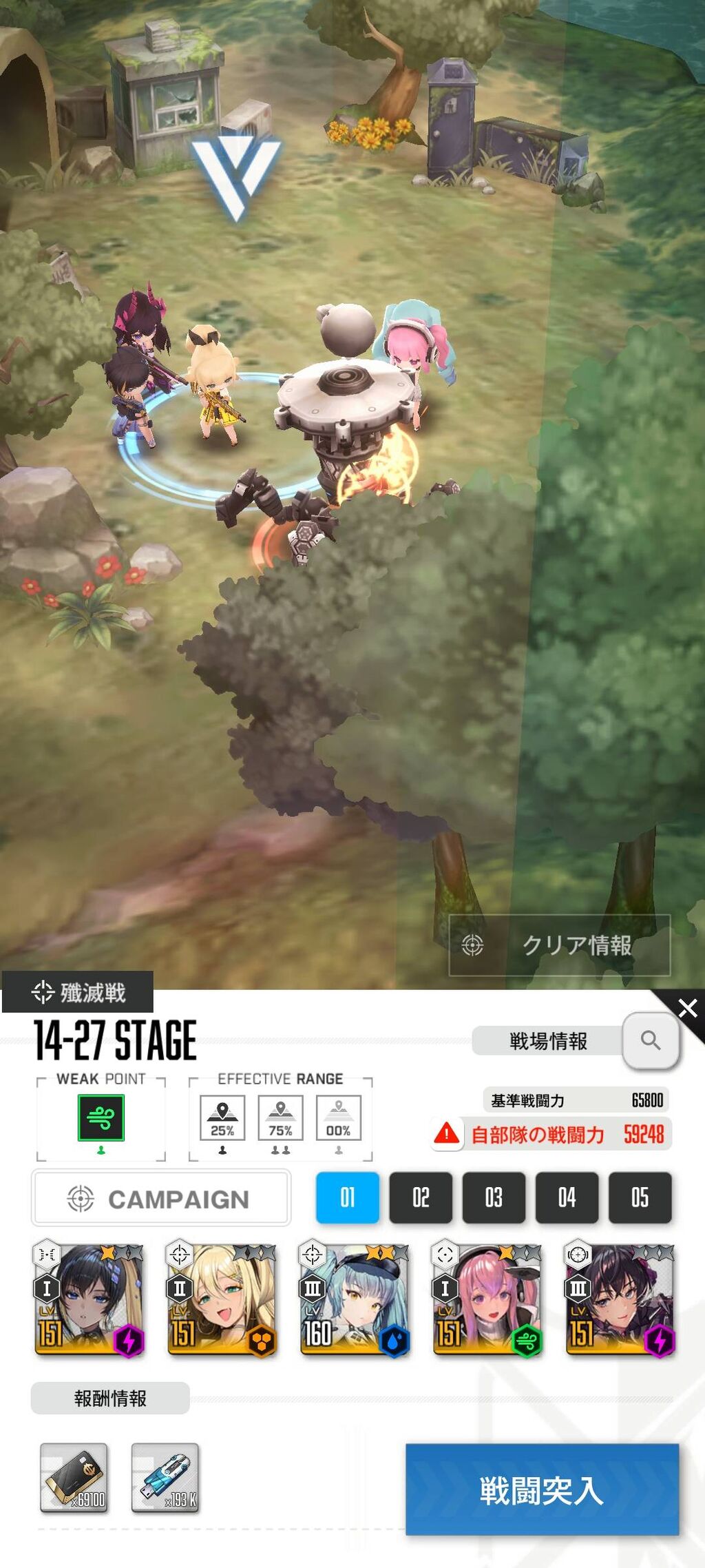 【NIKKE】14-24が辛い？そこ超えても14-27ですぐまた止まるで🤪