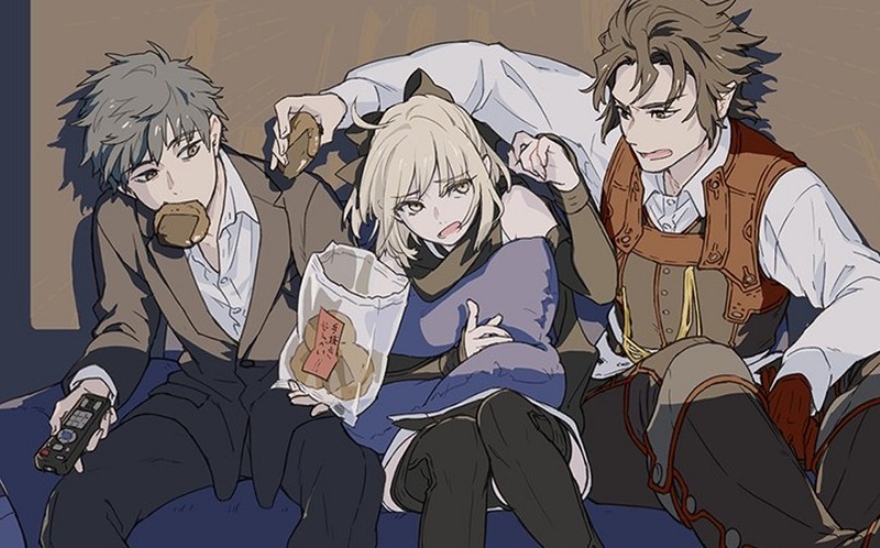 鑑賞会 一色さんの 斉藤一 沖田総司 土方歳三 Fate Grand Order Blog