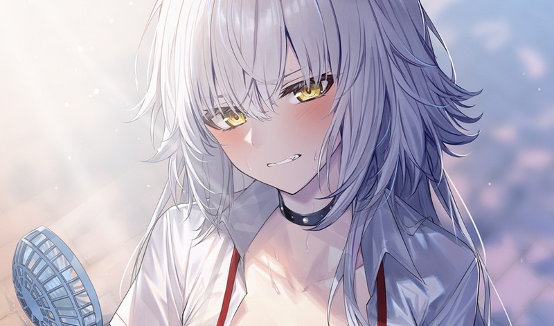 暑い へいろーさんの 制服なジャンヌ ダルク オルタ Fate Grand Order Blog