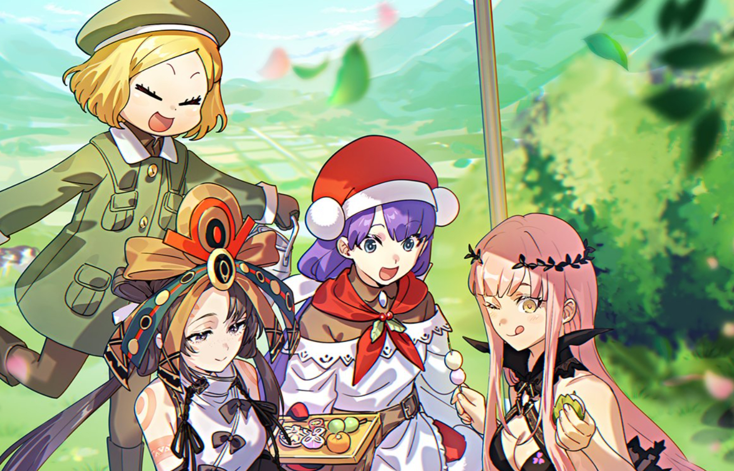 Inooka さんが担当された「巡霊の祝祭」第10弾のメインビジュアルのイラストを公開 : Fate/Grand Order Blog