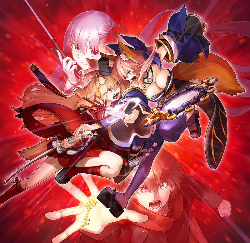 たけのこ星人さんが フェイト エクストラccc Foxtail１０巻 の表紙に使用したイラストの全体画を公開 Fate Grand Order Blog