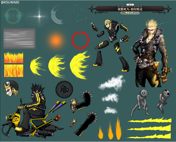 ケースワベさんのライダー金時 夜狼死九 原付疾走 ゴールデンライセンス グッドナイト Fate Grand Order Blog