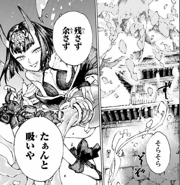 英霊剣豪七番勝負 第29話 蛇の道の果て 武蔵ちゃんに宿業両断されたアサシン パライソ 解放された清姫が見たもの それは望月千代女の幸せの記憶 Fate Grand Order Blog