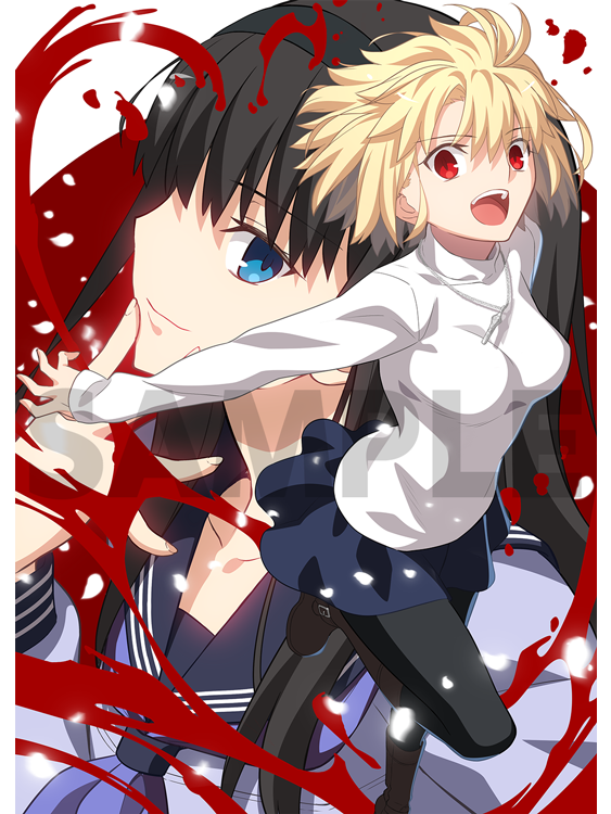 Melty Blood Type Lumina アニメイト ソフマップ限定特典の武内崇さんの描き下ろしイラストが公開 Fate Grand Order Blog