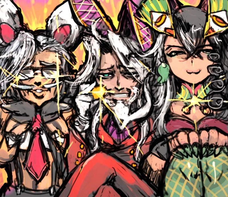 悪属性バニー 元村人さんの モリアーティ コロンブス 蘆屋道満 Fate Grand Order Blog