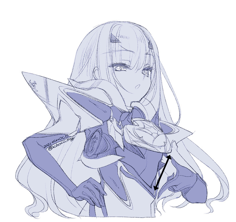 メリュジーヌ の担当絵師chocoさんが胸部装甲の設定イラストを公開 Fate Grand Order Blog メリュジーヌ の担当絵師chocoさんが胸部装甲の設定イラストを公開 Fate Grand Order Blog