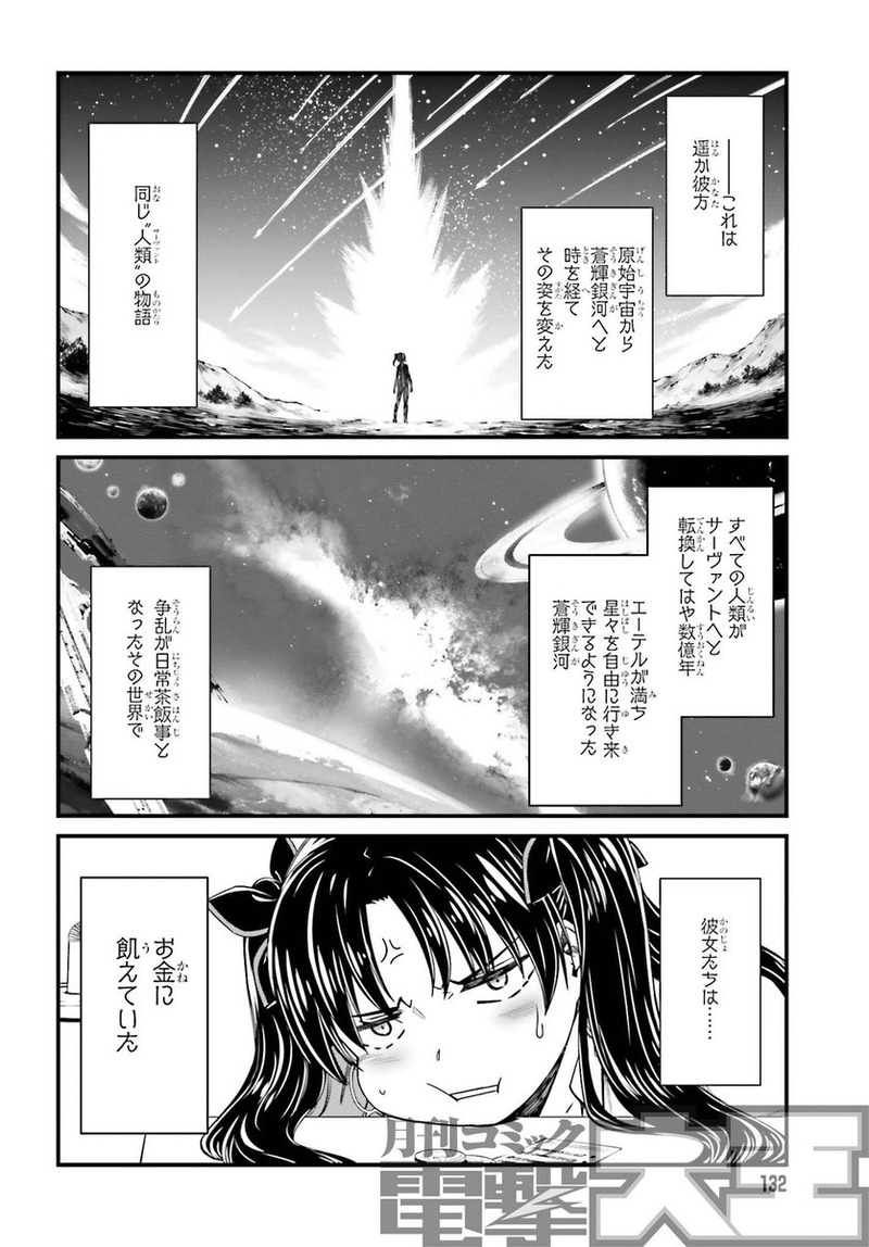 森山大輔 Type Moonで贈る特別読切 Fate Grand Order Saber Wars 番外編 ジェーン イシュタル 100万光年の流れ星 前編 が月刊コミック電撃大王9月号に58ページの大ボリュームで掲載 Fate Grand Order Blog
