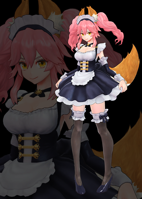 Fate/EXTELLA 玉藻の前 テイルメイド・ストライクver. フィギュア