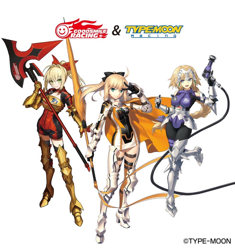 Type Moon Racing Fate15周年を記念してワダアルコさん 武内崇さん 近衛乙嗣さんの新規描き下ろしの新車種 Finals Ver 決勝用 にてspa24hに参戦 Fate Grand Order Blog