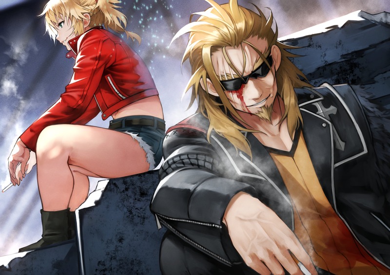 なぁ セイバー 楽しかった か 楽しかったぜ マスター よし男さんの 赤のセイバーと獅子劫界離 Fate Grand Order Blog