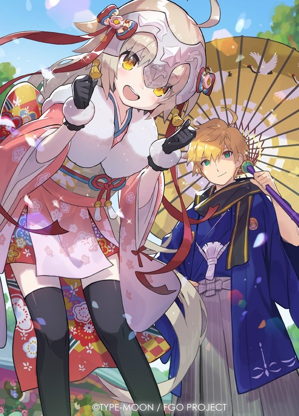 C95にてアニプレックスブースで販売予定の ハッピーニューイヤー セット のイラストが公開 Fate Grand Order Blog
