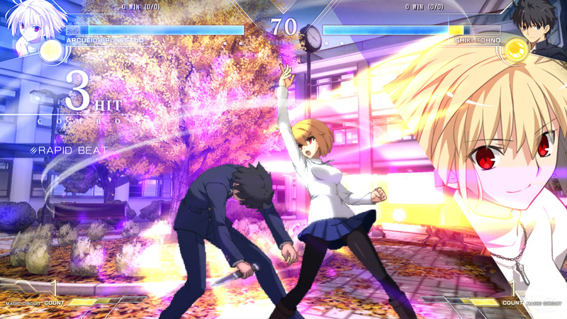 Melty Blood Type Lumina 攻撃ボタンを連続で押すことで放つことができる連続技 ラピッドビート を紹介 Fate Grand Order Blog