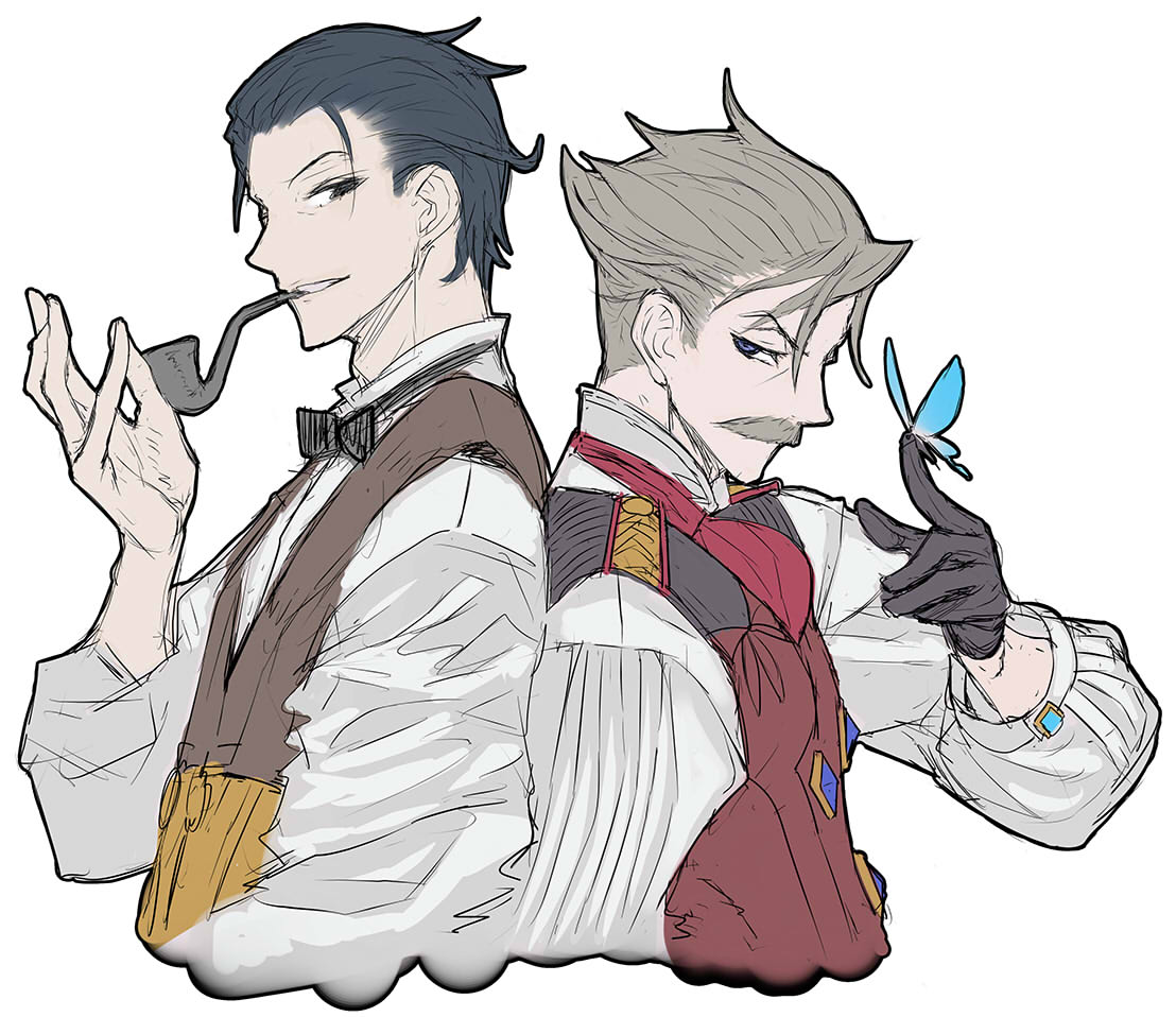 本庄雷太さんがホームズとモリアーティのイラストをイベント記念に公開 Fate Grand Order Blog